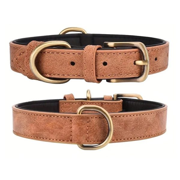 colorblock-vintage-leather-pet-collar